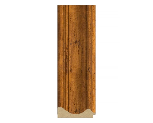 Зеркало настенное Polygon EVOFORM в багетной раме травленая бронза, 79х99 см, BY 7216