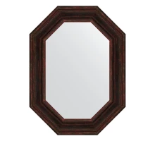 Зеркало настенное Polygon EVOFORM в багетной раме тёмный прованс, 59х79 см, BY 7217