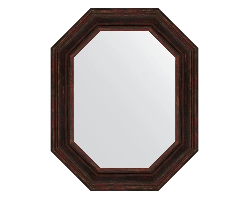 Зеркало настенное Polygon EVOFORM в багетной раме тёмный прованс, 64х79 см, BY 7218