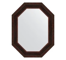 Зеркало настенное Polygon EVOFORM в багетной раме тёмный прованс, 69х89 см, BY 7219