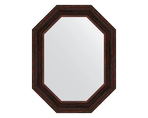 Зеркало настенное Polygon EVOFORM в багетной раме тёмный прованс, 69х89 см, BY 7219