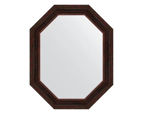 Зеркало настенное Polygon EVOFORM в багетной раме тёмный прованс, 79х99 см, BY 7220