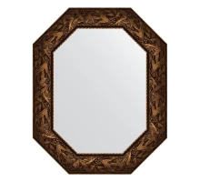 Зеркало настенное Polygon EVOFORM в багетной раме византия бронза, 63х78 см, BY 7230