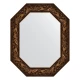 Зеркало настенное Polygon EVOFORM в багетной раме византия бронза, 63х78 см, BY 7230