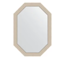 Зеркало настенное Polygon EVOFORM в багетной раме травленое серебро, 49х69 см, BY 7281