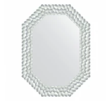 Зеркало настенное Polygon EVOFORM в багетной раме перламутровые дюны, 56х76 см, BY 7301