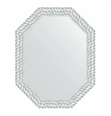 Зеркало настенное Polygon EVOFORM в багетной раме перламутровые дюны, 76х96 см, BY 7304