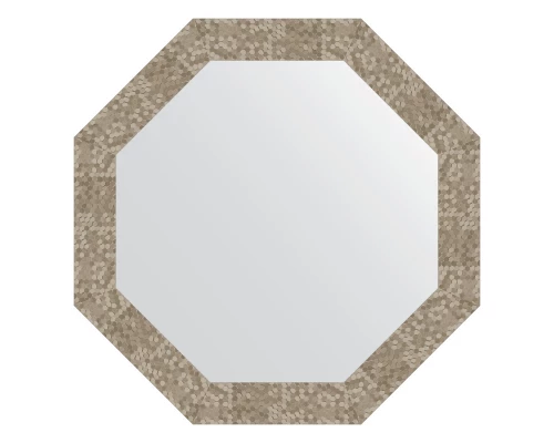 Зеркало настенное Octagon EVOFORM в багетной раме соты титан, 67х67 см, BY 7311