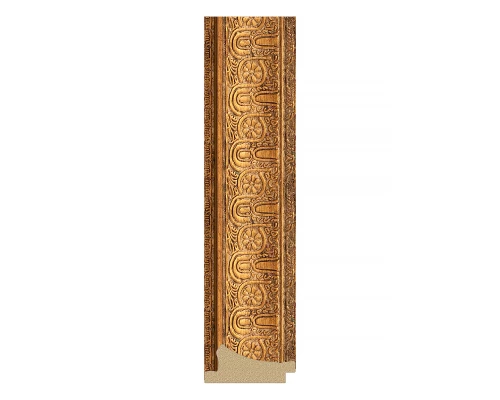 Зеркало настенное Octagon EVOFORM в багетной раме медный эльдорадо, 68х68 см, BY 7325