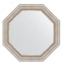Зеркало настенное Octagon EVOFORM в багетной раме римское серебро, 71х71 см, BY 7343