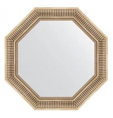 Зеркало настенное Octagon EVOFORM в багетной раме серебряный акведук, 72х72 см, BY 7361