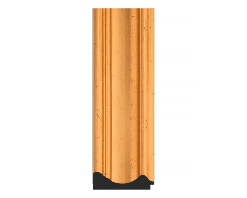 Зеркало настенное Octagon EVOFORM в багетной раме травленое золото, 74х74 см, BY 7363