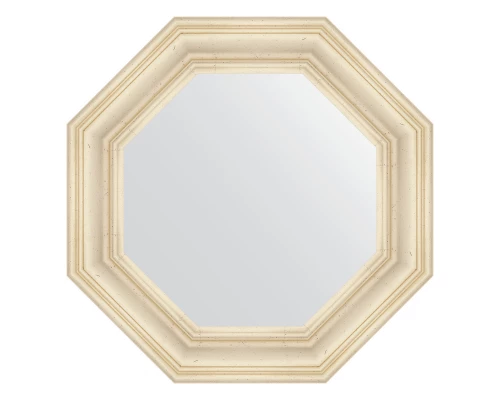 Зеркало настенное Octagon EVOFORM в багетной раме травленое серебро, 64х64 см, BY 7364