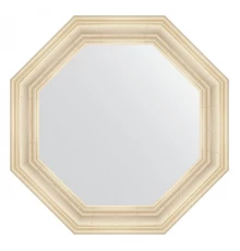 Зеркало настенное Octagon EVOFORM в багетной раме травленое серебро, 74х74 см, BY 7365