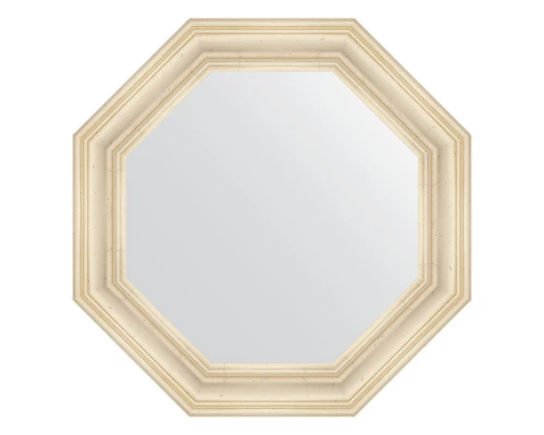 Зеркало настенное Octagon EVOFORM в багетной раме травленое серебро, 74х74 см, BY 7365