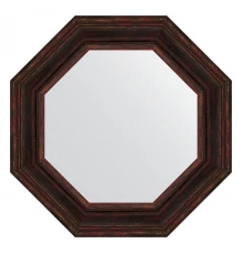 Зеркало настенное Octagon EVOFORM в багетной раме тёмный прованс, 64х64 см, BY 7368