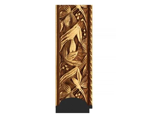 Зеркало настенное Octagon EVOFORM в багетной раме византия золото, 63х63 см, BY 7370