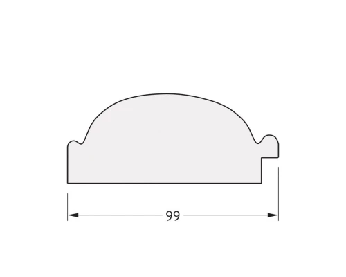 Зеркало настенное Octagon EVOFORM в багетной раме византия бронза, 63х63 см, BY 7374