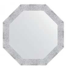 Зеркало настенное Octagon EVOFORM в багетной раме чеканка белая, 67х67 см, BY 7399