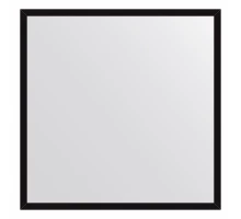 Зеркало настенное  EVOFORM в багетной раме чёрный, 56х56 см, BY 7462