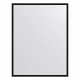 Зеркало настенное  EVOFORM в багетной раме чёрный, 66х86 см, BY 7466