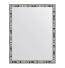 Зеркало настенное  EVOFORM в багетной раме состаренное дерево, 72х92 см, BY 7499