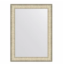 Зеркало настенное  EVOFORM в багетной раме брашированное серебро, 53х73 см, BY 7604