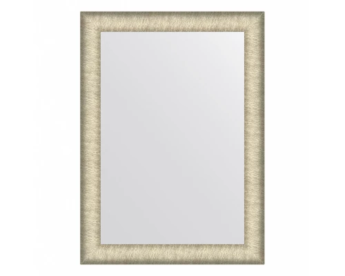 Зеркало настенное  EVOFORM в багетной раме брашированное серебро, 53х73 см, BY 7604