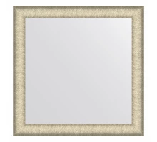 Зеркало настенное  EVOFORM в багетной раме брашированное серебро, 63х63 см, BY 7607