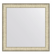 Зеркало настенное  EVOFORM в багетной раме брашированное серебро, 63х63 см, BY 7607