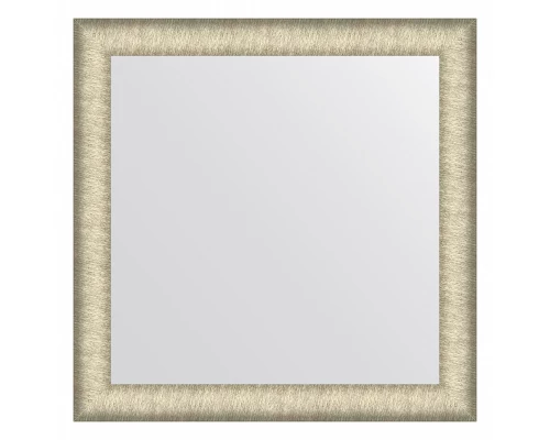 Зеркало настенное  EVOFORM в багетной раме брашированное серебро, 63х63 см, BY 7607