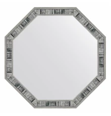 Зеркало настенное Octagon EVOFORM в багетной раме состаренное дерево, 59х59 см, BY 7413
