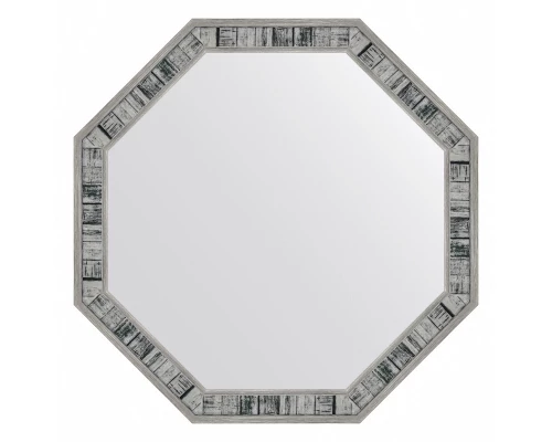 Зеркало настенное Octagon EVOFORM в багетной раме состаренное дерево, 59х59 см, BY 7413