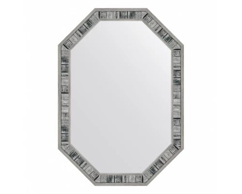 Зеркало настенное Octagon EVOFORM в багетной раме состаренное дерево, 49х69 см, BY 7415