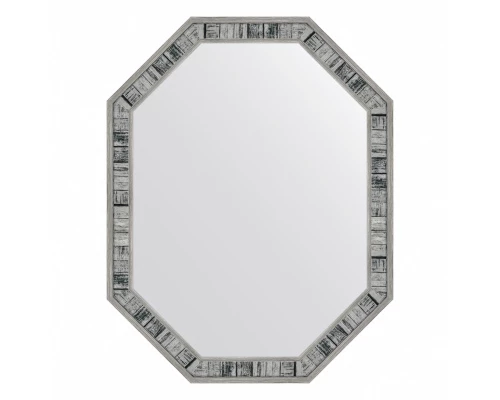 Зеркало настенное Octagon EVOFORM в багетной раме состаренное дерево, 54х69 см, BY 7416