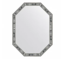 Зеркало настенное Octagon EVOFORM в багетной раме состаренное дерево, 59х79 см, BY 7417