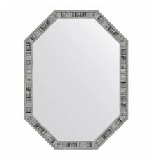 Зеркало настенное Octagon EVOFORM в багетной раме состаренное дерево, 59х79 см, BY 7417