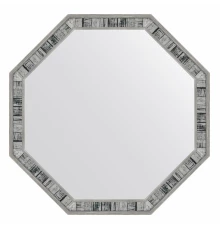 Зеркало настенное Octagon EVOFORM в багетной раме состаренное дерево, 64х64 см, BY 7420