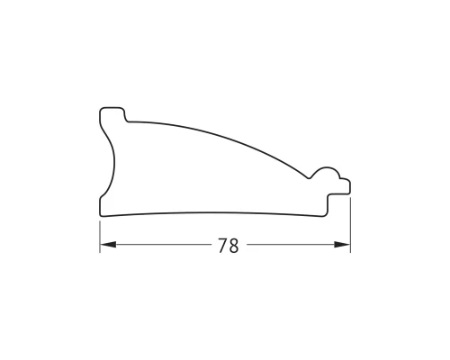 Зеркало настенное Octagon EVOFORM в багетной раме белая кожа с хромом, 69х69 см, BY 7447