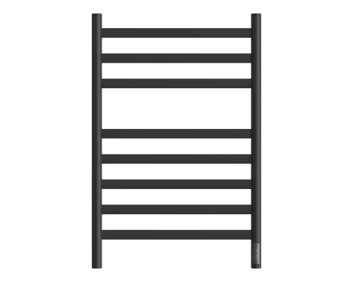 Полотенцесушитель электрический Point Селена PN16858B П8 500x800, диммер справа, черный