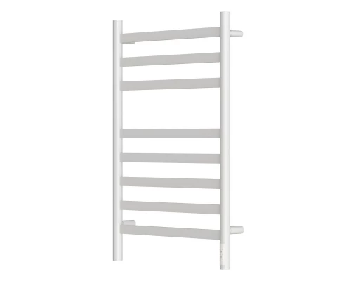 Полотенцесушитель электрический Point Селена PN16858W П8 500x800, диммер справа, белый