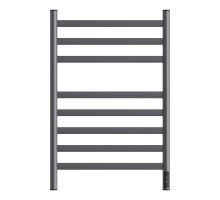 Полотенцесушитель электрический Point Селена PN16858GR П8 500x800, диммер справа, графит премиум