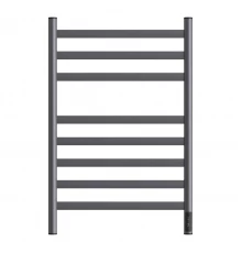 Полотенцесушитель электрический Point Селена PN16858GR П8 500x800, диммер справа, графит премиум