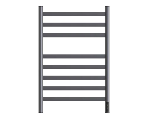 Полотенцесушитель электрический Point Селена PN16858GR П8 500x800, диммер справа, графит премиум