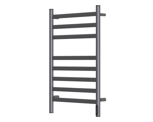 Полотенцесушитель электрический Point Селена PN16858GR П8 500x800, диммер справа, графит премиум