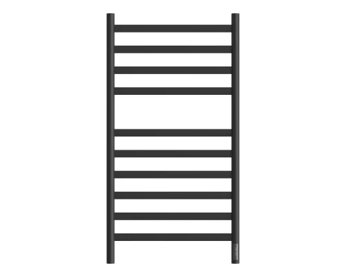 Полотенцесушитель электрический Point Селена PN16850B П10 500x1000, диммер справа, черный