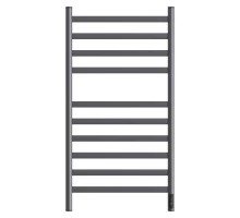 Полотенцесушитель электрический Point Селена PN16850GR П10 500x1000, диммер справа, графит премиум