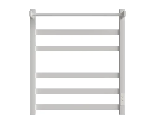 Полотенцесушитель электрический ES.M Merkuriy 8883856PW 500x600 с полкой, диммер справа, белый