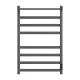 Полотенцесушитель электрический ES.M Merkuriy 8883858PGR 500x800 с полкой, диммер справа, графит