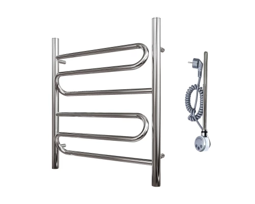 Полотенцесушитель электрический Point Юпитер PN01156E П2 500x600 левый/правый, хром